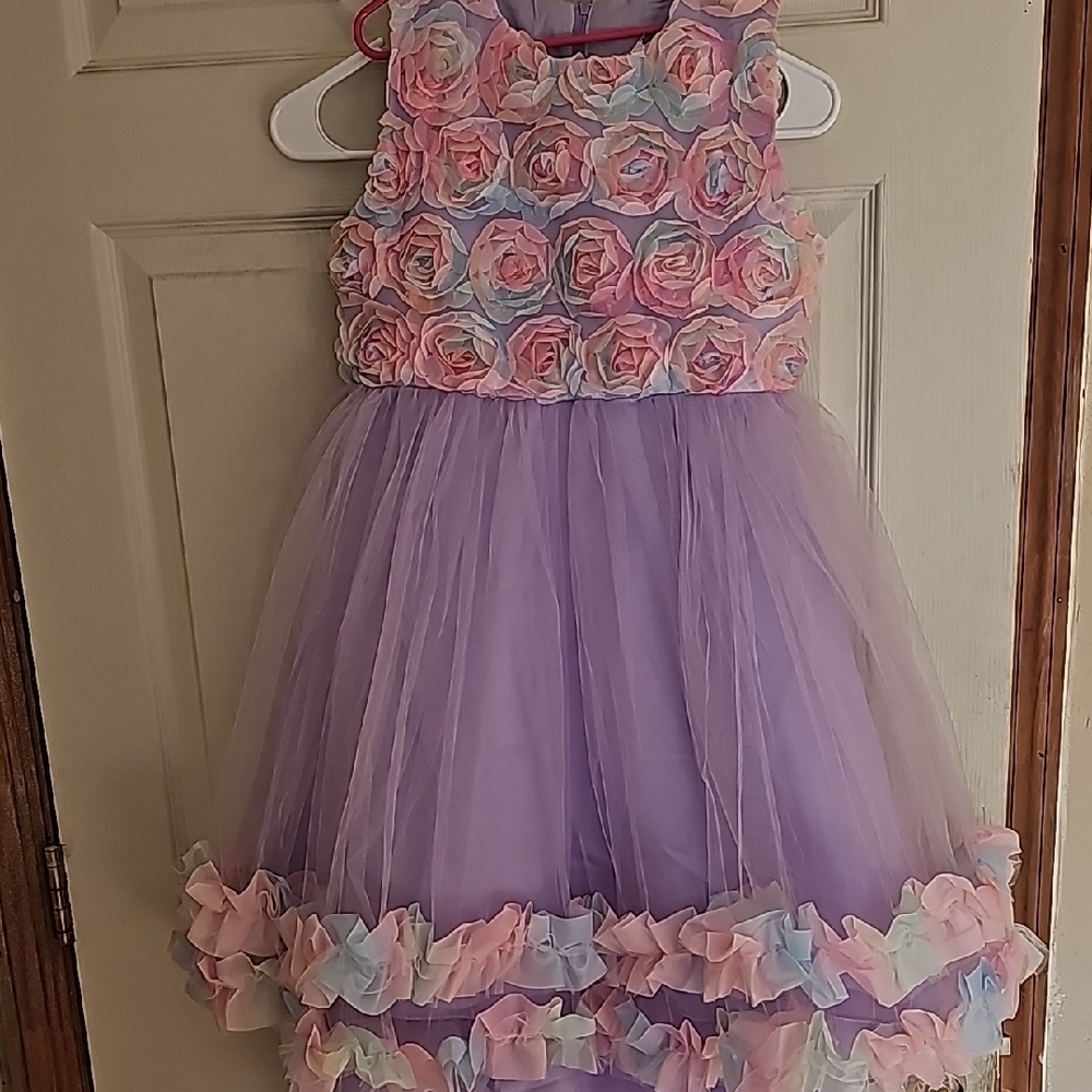 Floral Pastel Kids Dress
